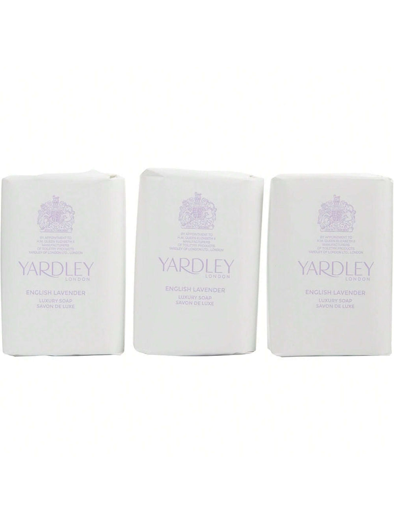 English Lavender by Yardley London Women 3 x 3.5 oz Soap 3.5 oz