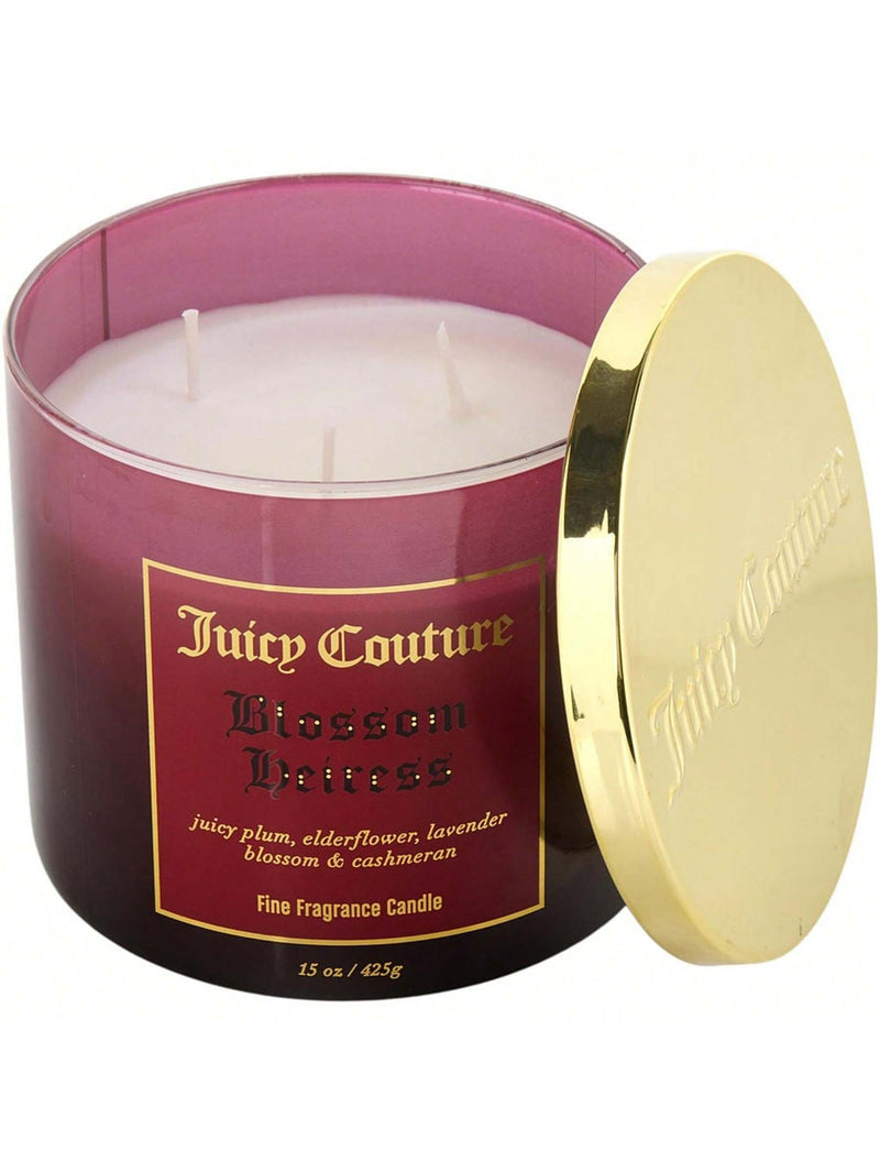 Juicy Couture 14.5 oz Soy Wax Blend 3 Wick Candle - Blossom Heiress