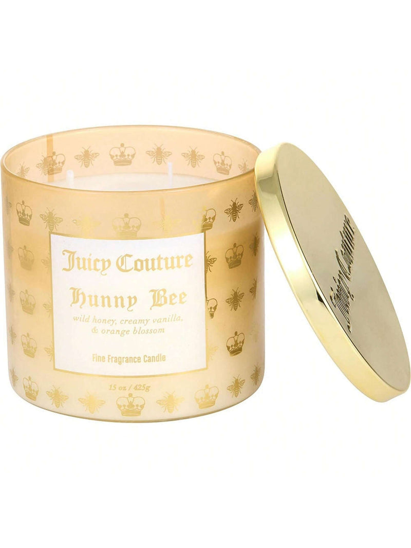 Juicy Couture 14.5 oz Soy Wax Blend 3 Wick Candle - Hunny Bee