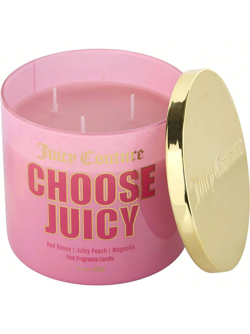 Juicy Couture 14.5 oz Soy Wax Blend 3 Wick Candle - Choose Juicy
