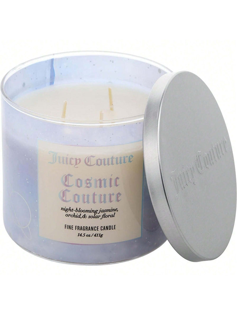 Juicy Couture 14.5 oz Soy Wax Blend 3 Wick Candle - Cosmic Couture