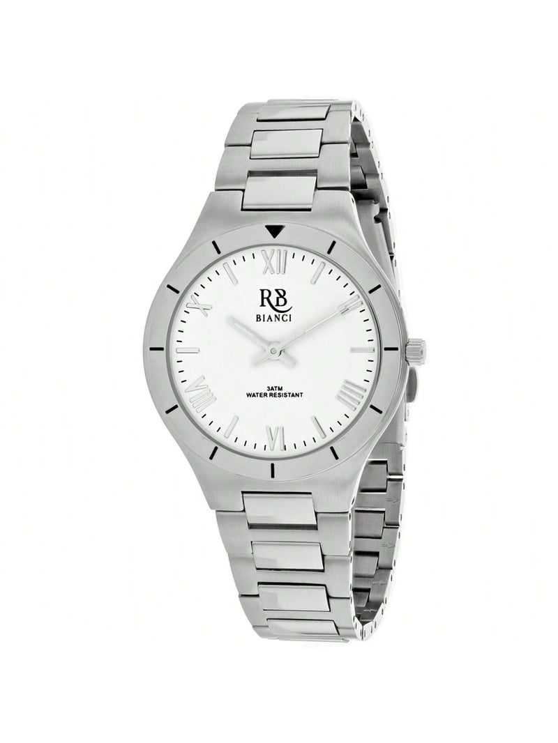 Roberto Bianci Women's Eterno RB0411 Bracelet White Dial Quartz Movement Fold over Clasp 33mm  Round Watch