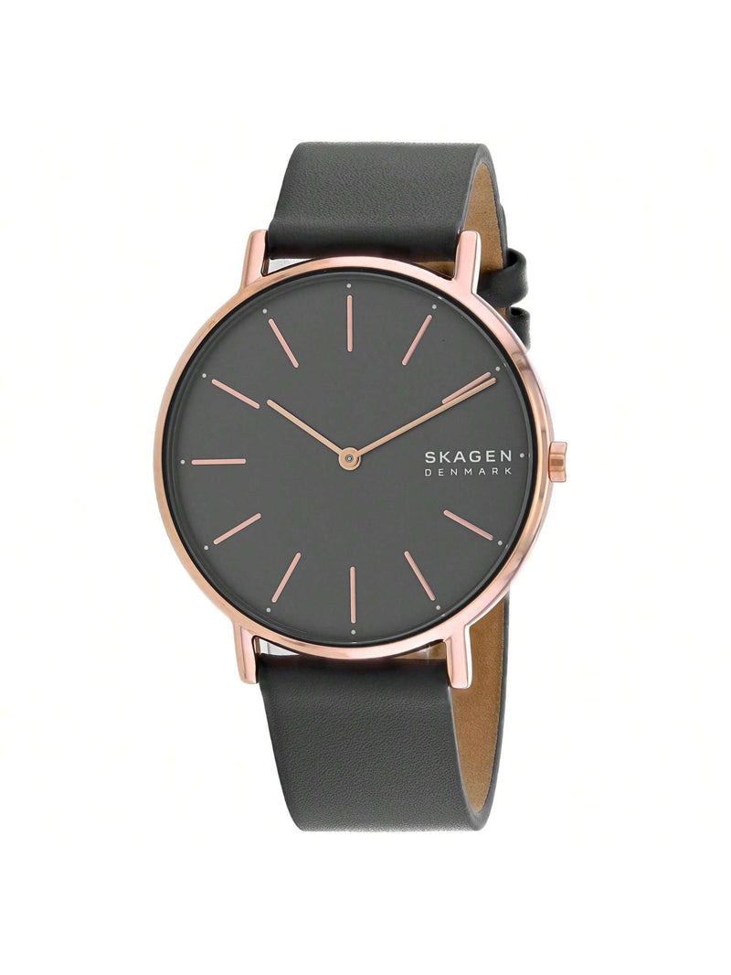 Skagen Women's Signatur SKW2794 Strap Grey Dial Quartz Movement Buckle Clasp 38mm Round Watch