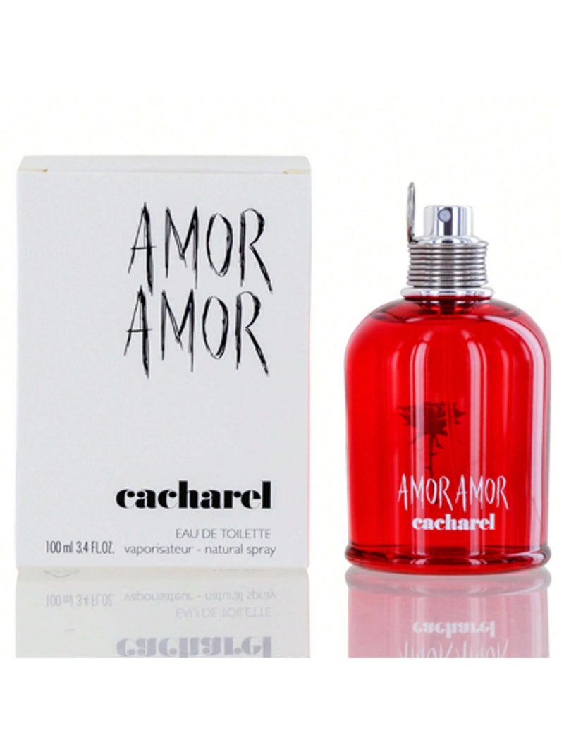 Amor Amor by Cacharel, 3.4 oz EDT Spray for Women Tstr