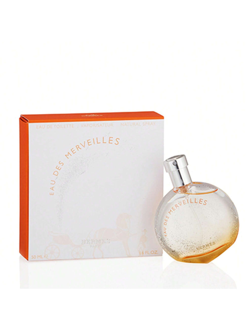 Eau Des Merveilles By Hermes Eau De Toilette Spray 1.6 Oz