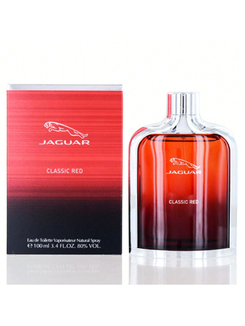 Jaguar Classic Red by Jaguar, 3.4 oz EDT Spray for Men