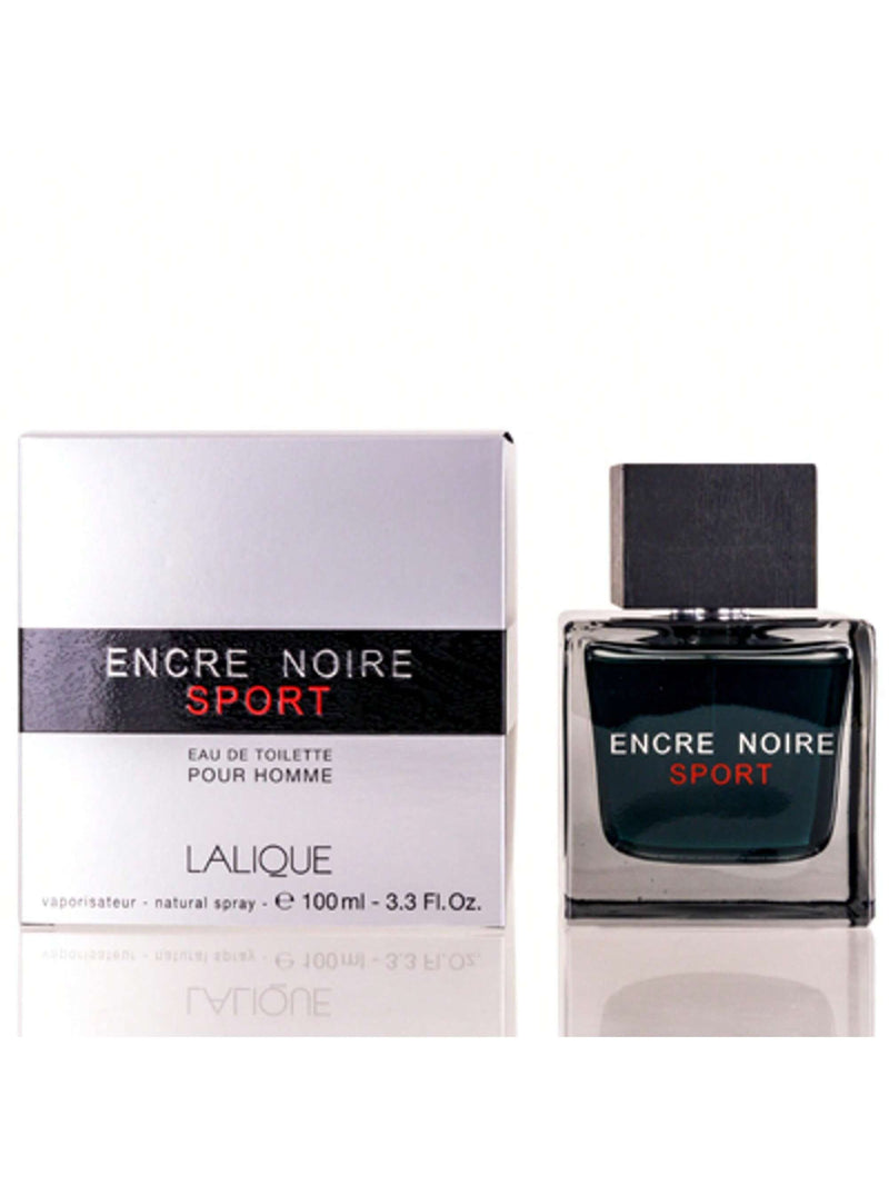 Encre Noire Sport by Lalique, 3 oz EDT Spray for Men