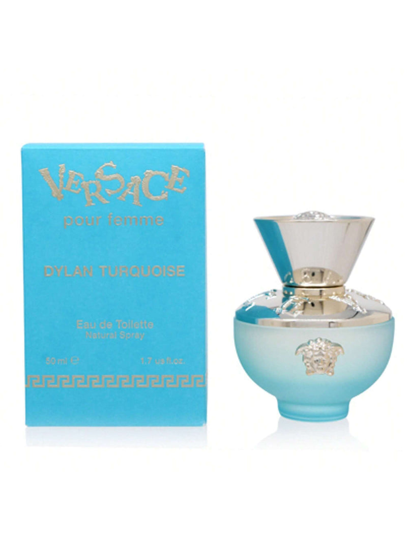 Versace Pour Femme Dylan Turquoise by Versace Women Eau De Toilette Spray 1.7 oz