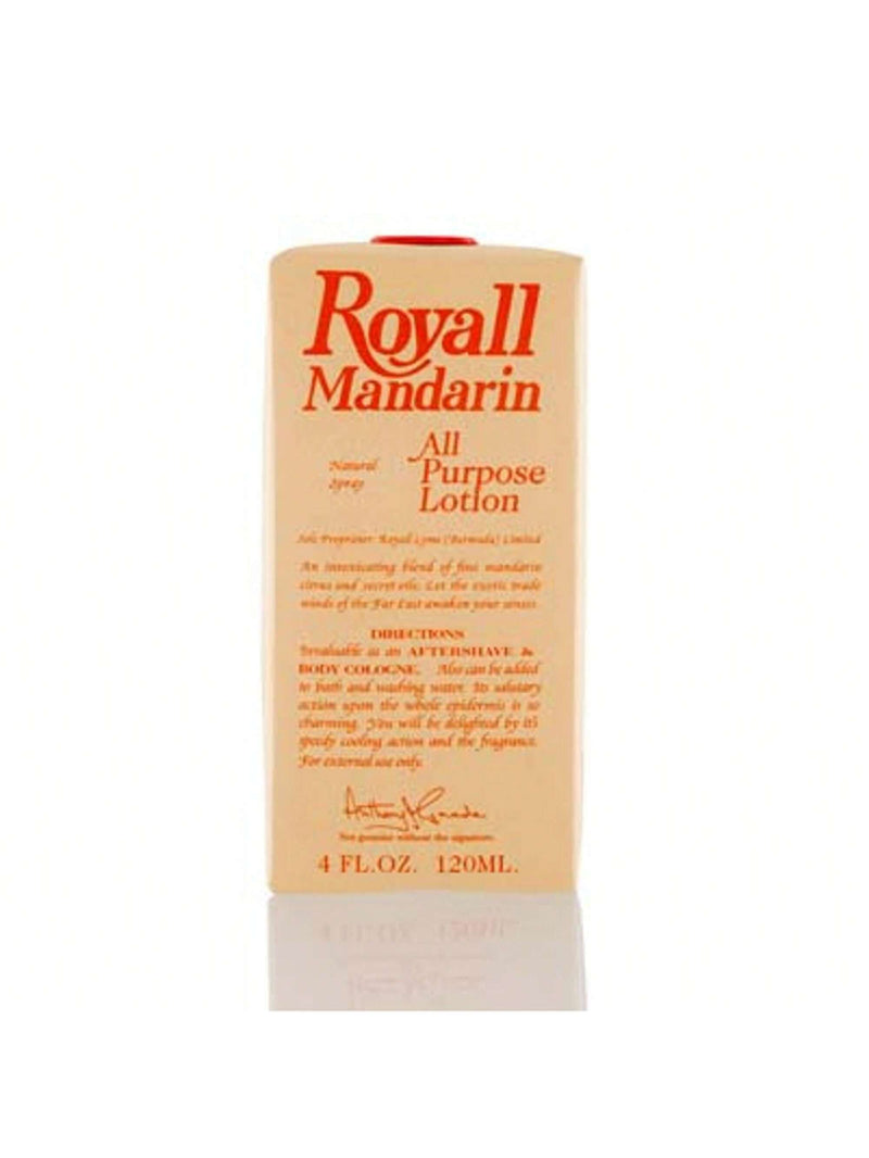 Royall Mandarin by Royall Fragrances, 4 oz All Purpose Lotion for Men