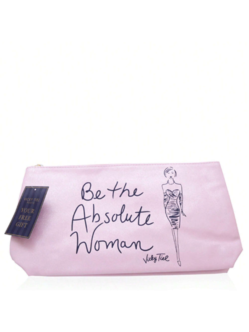Be The Absolute - Pink by Vicky Tiel for Women - 1 Pc Cosmetic Bag
