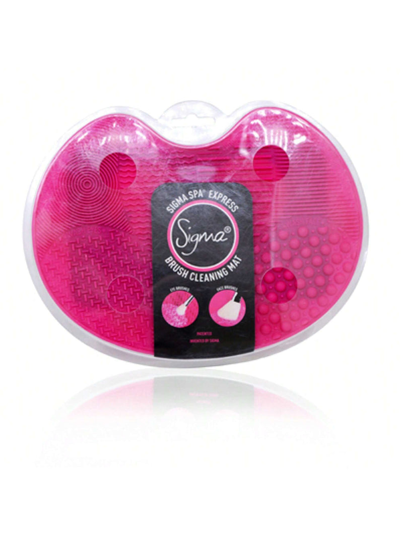 Sigma Spa Express Brush Cleaning Mat - Pink by SIGMA for Women - 1 Pc Brush Cleaner