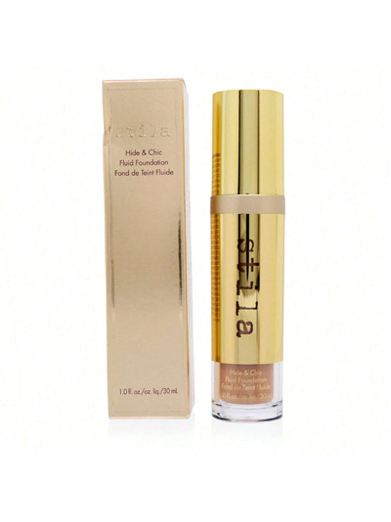 Stila/Hide & Chic Fluid Foundation (Tan 2) Sl.Dmgd 1.0 Oz (30 Ml)