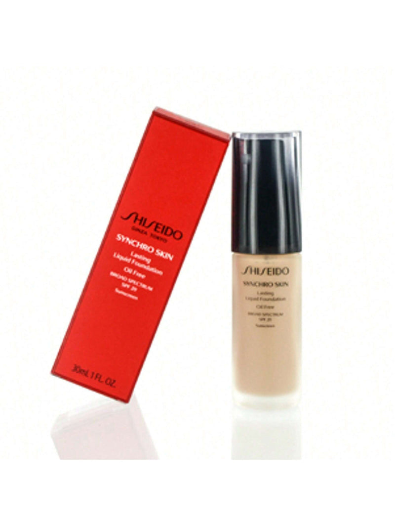 Shiseido/Synchro Skin Spf 20 Lasting Liquid Foundation (3) Rose N/C Unb 1.0 Oz