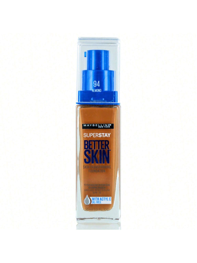Maybelline/Super Stay Better Skin Foundation (94) Almond 1.0 Oz