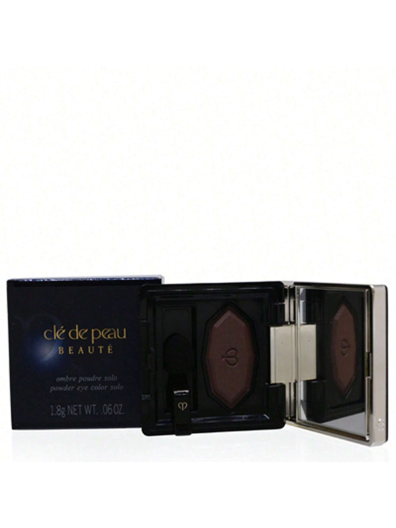 Cle De Peau Beaute/Solo Powder Eye Color (210) Dark Brown 0.06 Oz (1.8 Ml)