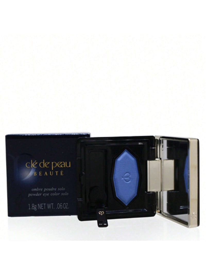 Cle De Peau Beaute/Solo Powder Eye Color (209) French Blue Sl.Dmgd 0.06 Oz