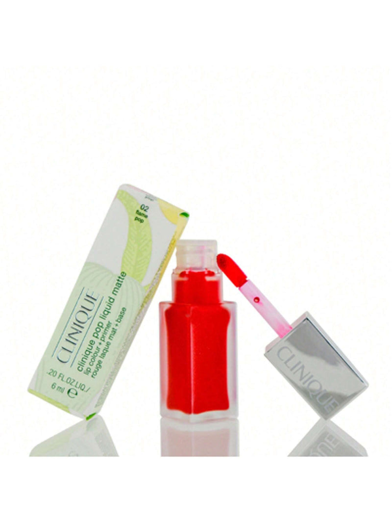Clinique/Pop Matte Flame Pop Lipstick 0.20 Oz (6 Ml)