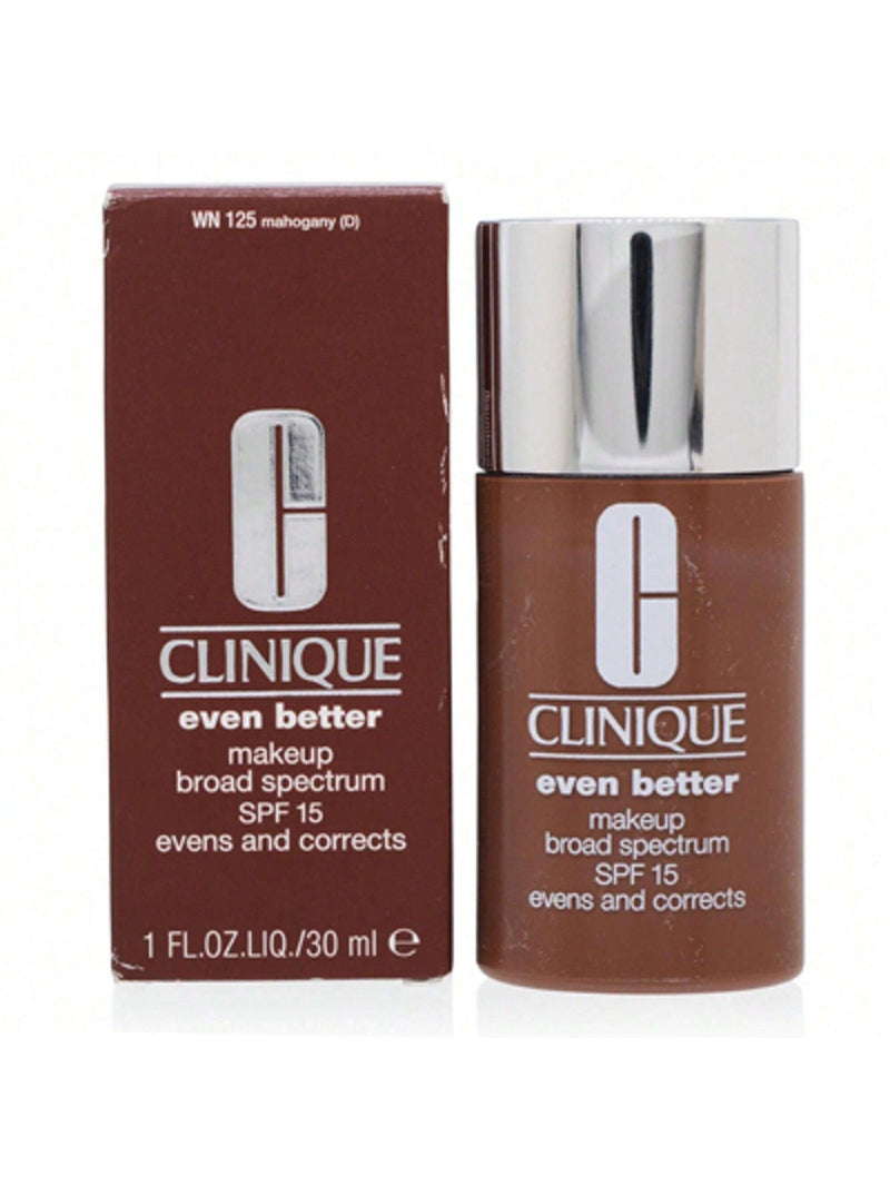 Clinique/Even Better Makeup Wn 125 Mahogany (D) 1.0 Oz (30 Ml)