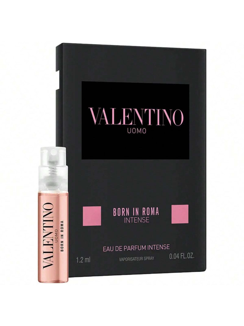 Uomo Born In Roma Intense/Valentino Edp Spray Intense Vial 0.04 Oz (1.2 Ml) Men