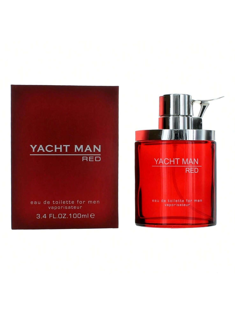 Yacht Man Red by Myrurgia, 3.4 oz EDT Spray for Men