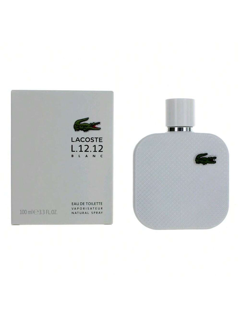 Lacoste Eau De Lacoste L.12.12 Blanc by Lacoste for Men - 3.3 oz EDT Spray