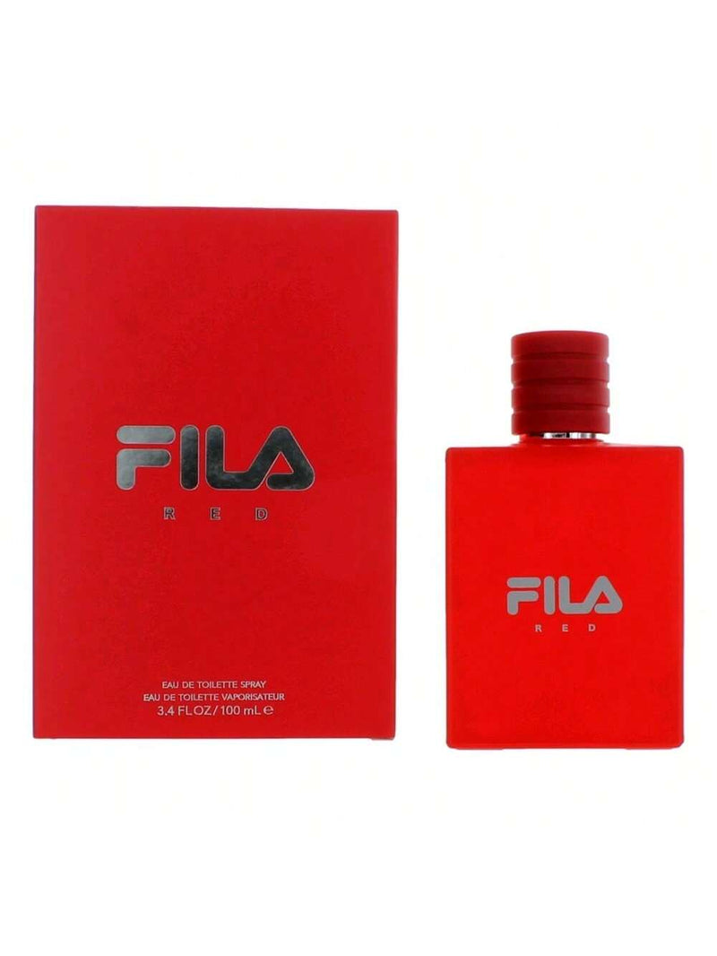Fila Red by Fila, 3.4 oz EDT Spray for Men