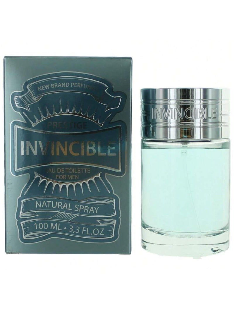 Invincible by New Brand, 3.3 oz EDT Spray for Men
