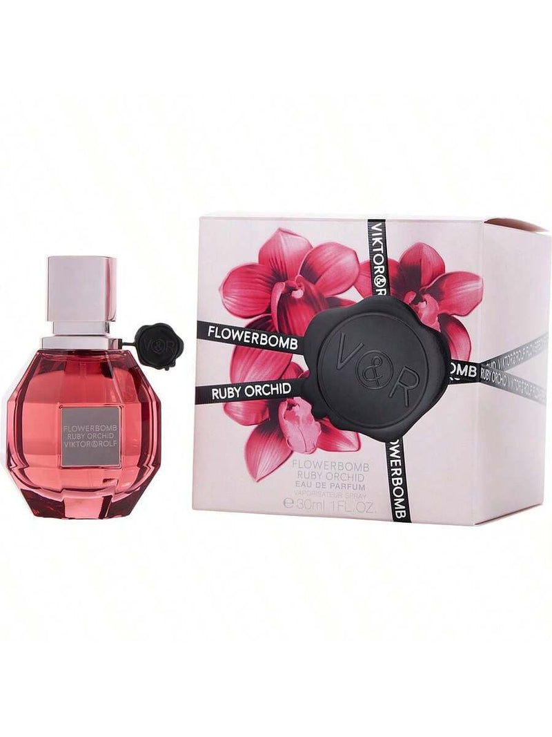 Flowerbomb Ruby Orchid by Viktor & Rolf Women Eau De Parfum Spray 1 oz