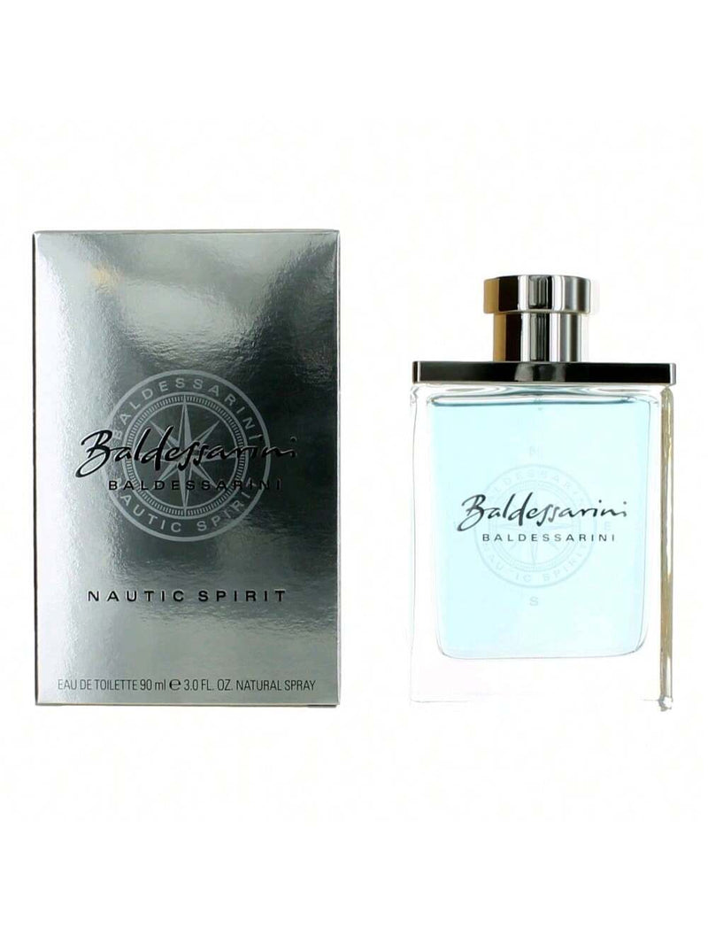 Baldessarini Nautic Spirit by Maurer & Wirtz Men Eau De Toilette Spray 3 oz