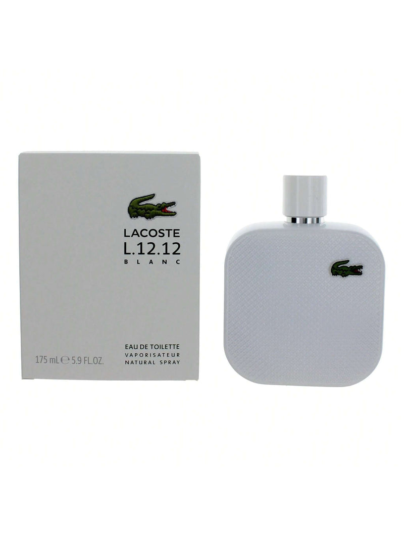 Lacoste L.12.12 White Blanc by Lacoste, 5.9 oz EDT Spray for Men