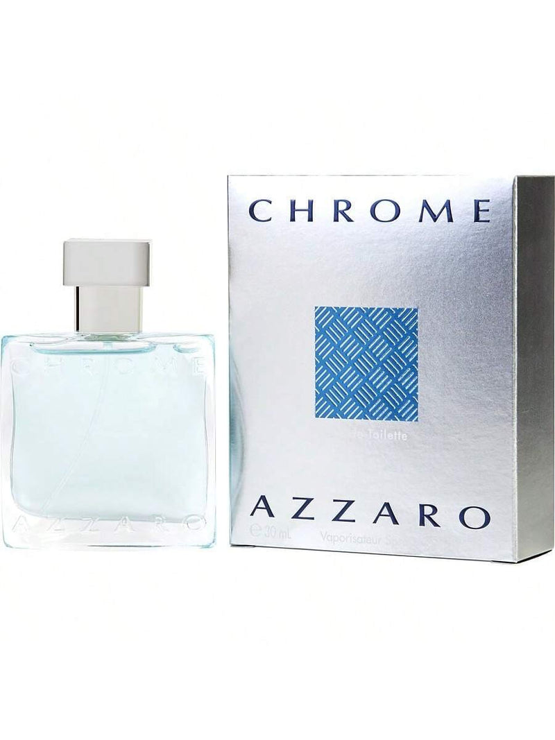 Chrome by Azzaro Men Eau De Toilette Spray 1 oz