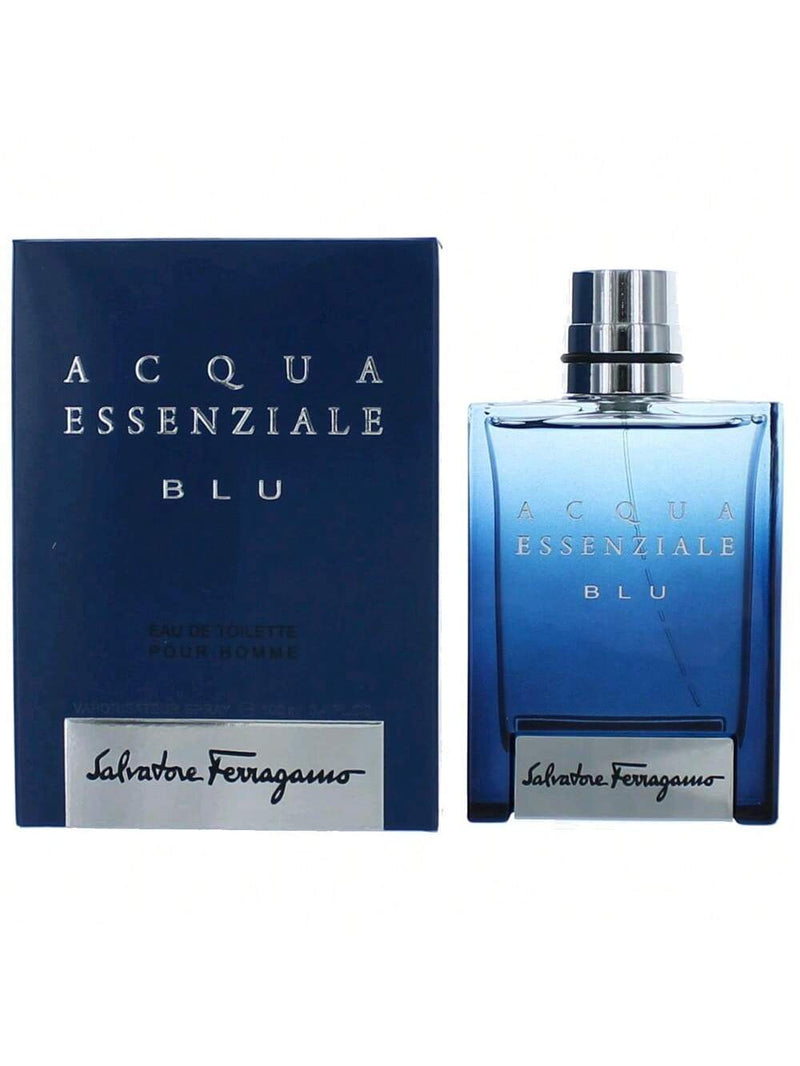 Acqua Essenziale BLU by Salvatore Ferragamo, 3.4 oz EDT Spray for Men
