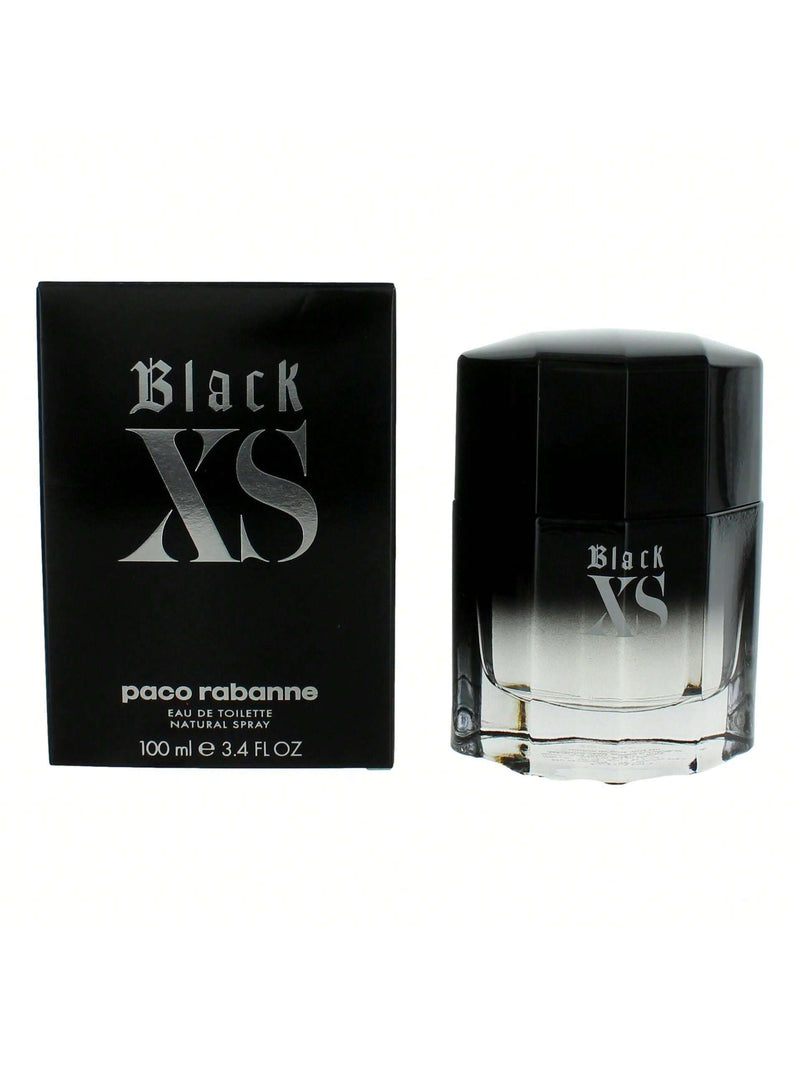 Black XS by Paco Rabanne, 3.4 oz EDT Spray for Men