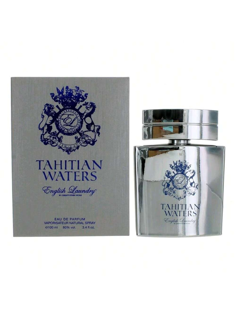 Tahitian Waters by English Laundry Men Eau De Parfum Spray 3.4 oz