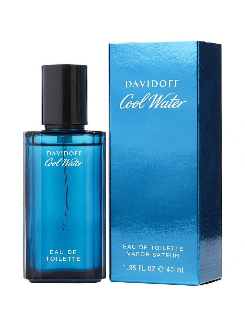 Cool Water by Davidoff Men Eau De Toilette Spray 1.35 oz