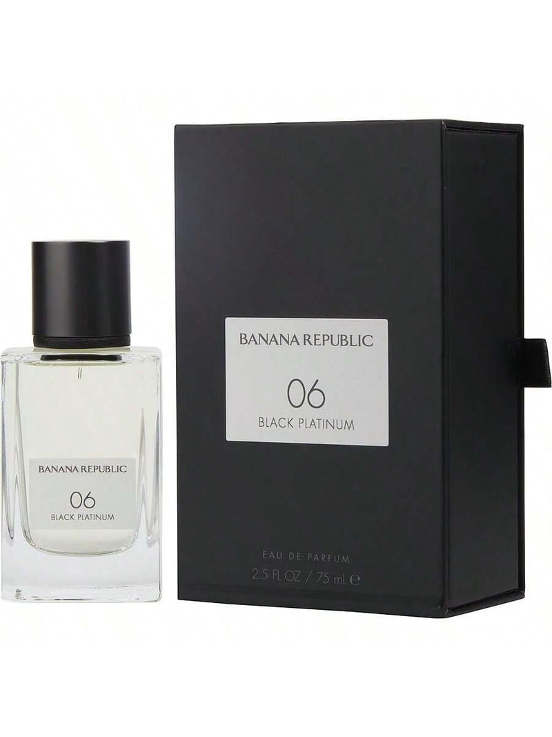 06 Black Platinum by Banana Republic, 2.5 oz EDP Spray for Unisex