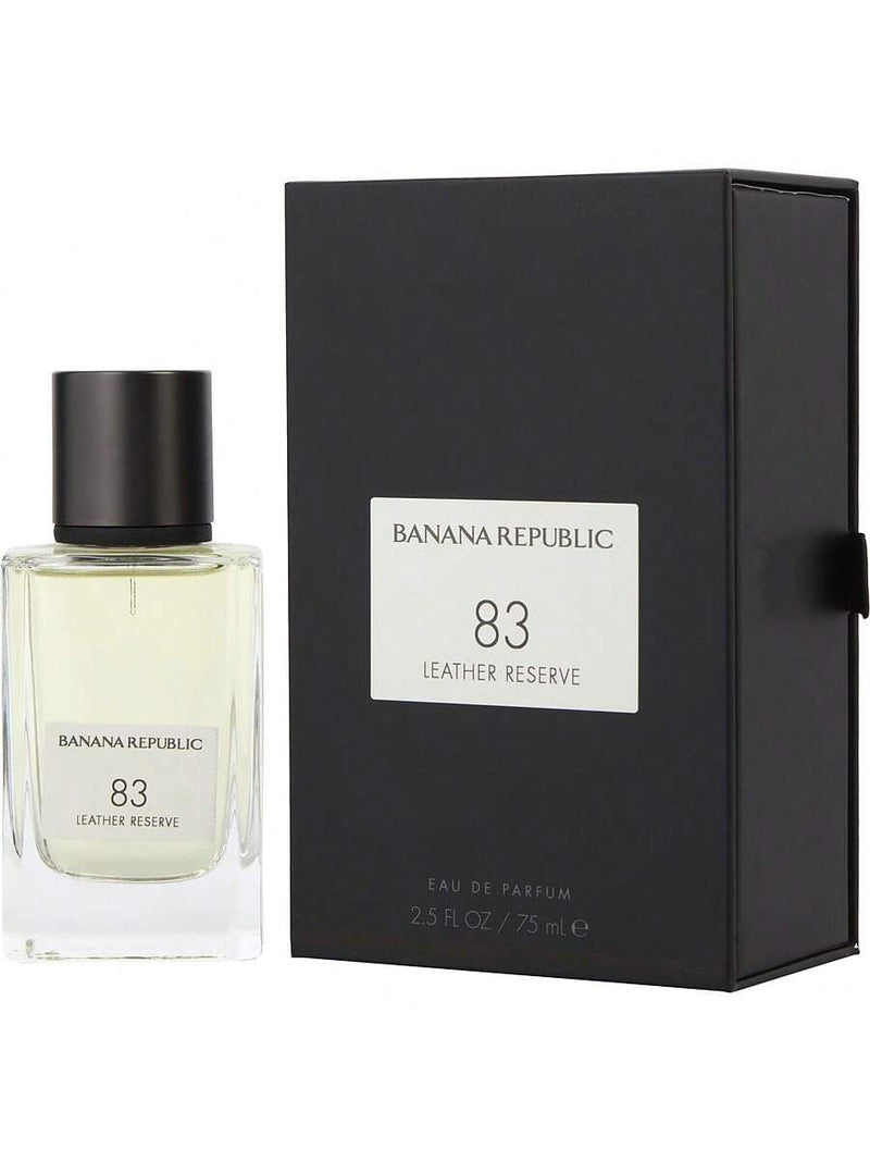 Banana Republic 83 Leather Reserve by Banana Republic Men Eau De Parfum Spray (Unisex) 2.5 oz