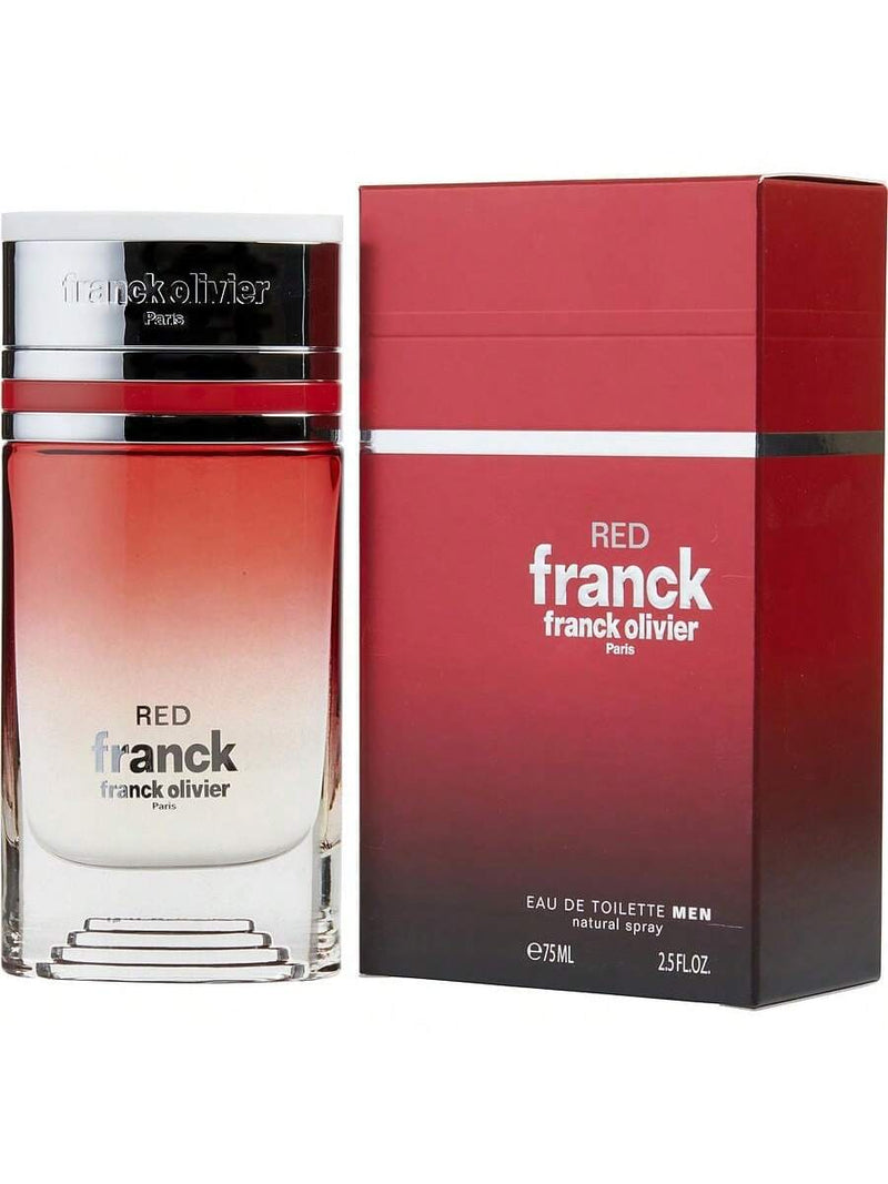 Franck Olivier Red Franck by Franck Olivier Men Eau De Toilette Spray 2.5 oz