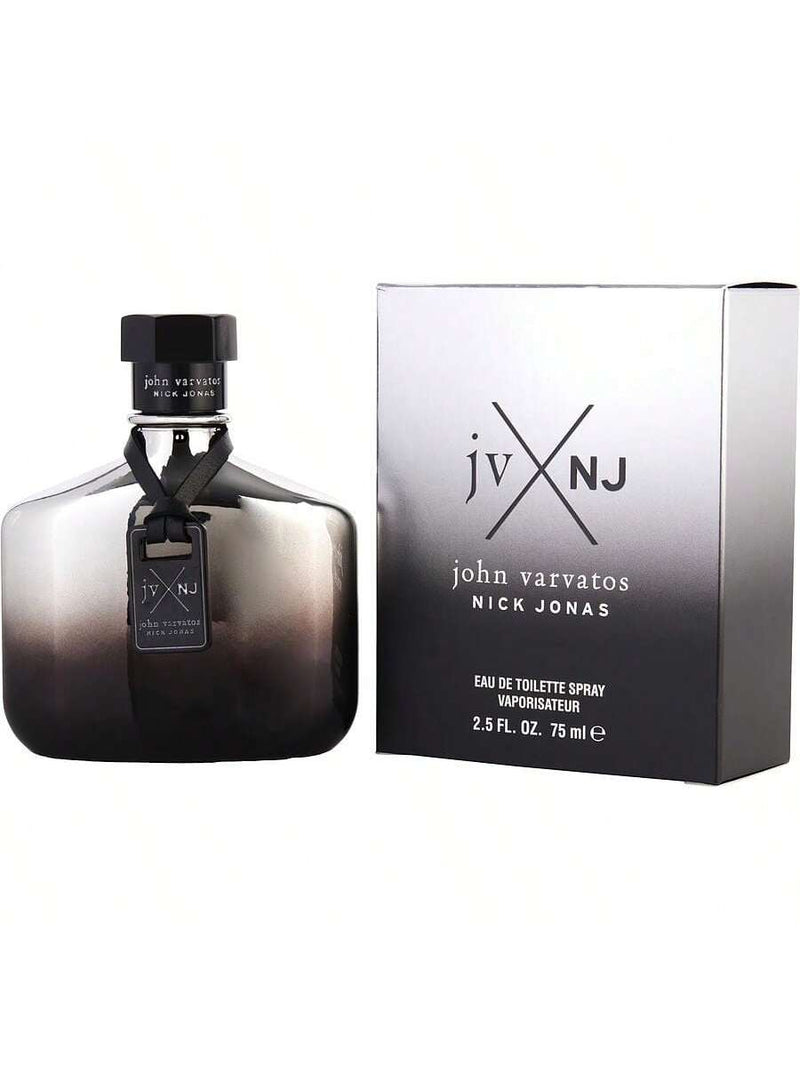 John Varvatos X Nick Jonas Silver 2.5 Eau De Toilette Spray For Men