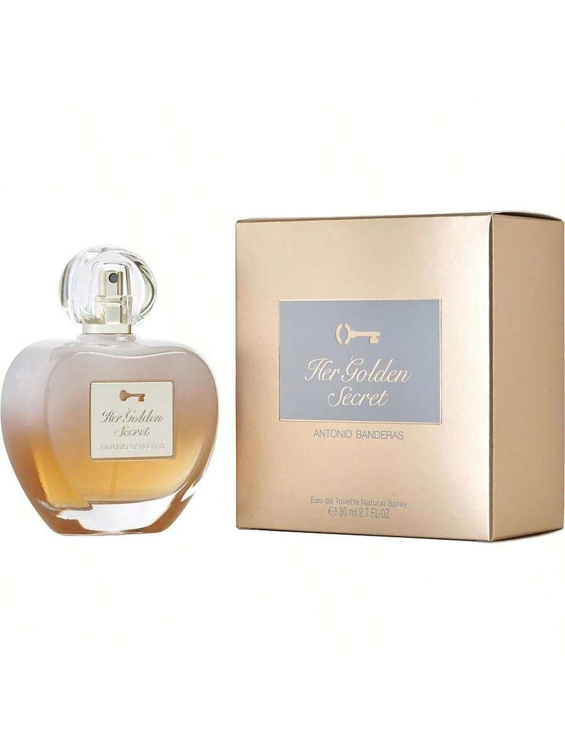 Her Golden Secret by Antonio Bandera, 2.7 oz EDT Spray for Women