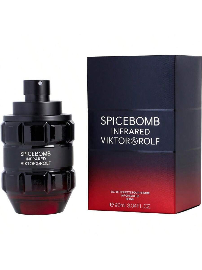 Spicebomb Infrared by Viktor & Rolf Men Eau De Toilette Spray 3 oz