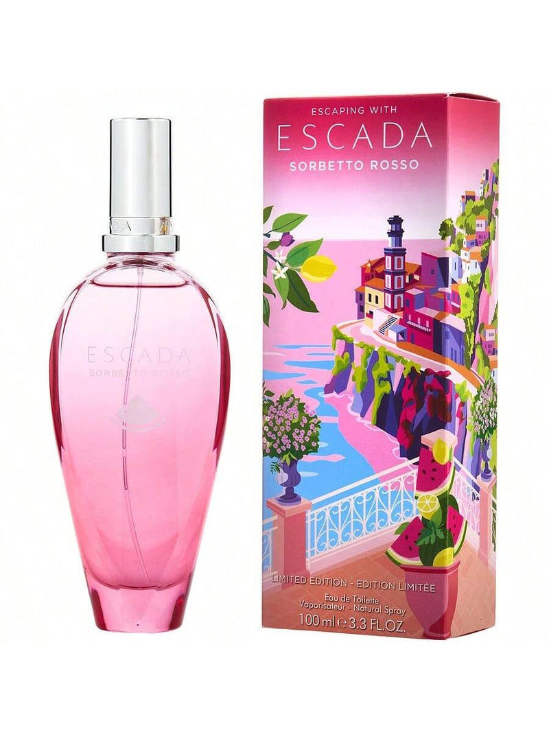Escada Sorbetto Rosso by Escada, 3.3oz EDT Spray women Limited Edition