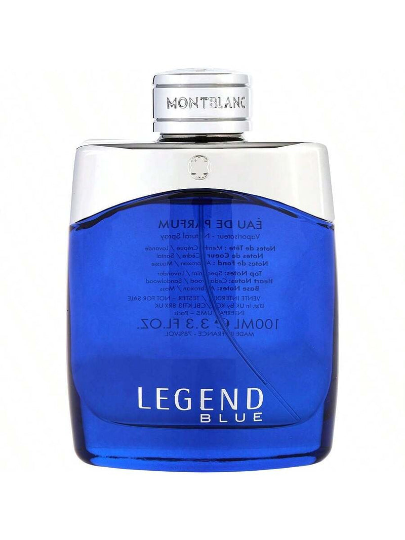 Legend Blue by Mont Blanc for Men - 3.3 oz EDP Spray