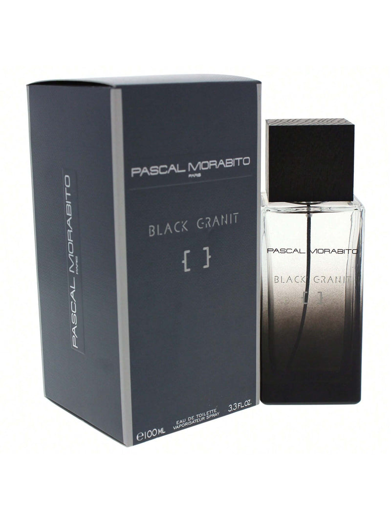Black Granit by Pascal Morabito Men Eau De Toilette Spray 3.3 oz