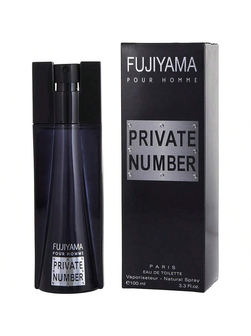 Fujiyama Private Number by Succes De Paris Men Eau De Toilette Spray 3.3 oz