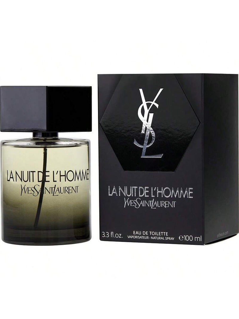 La Nuit De L'Homme by Yves Saint Laurent, 3.3 oz EDT Spray for Men