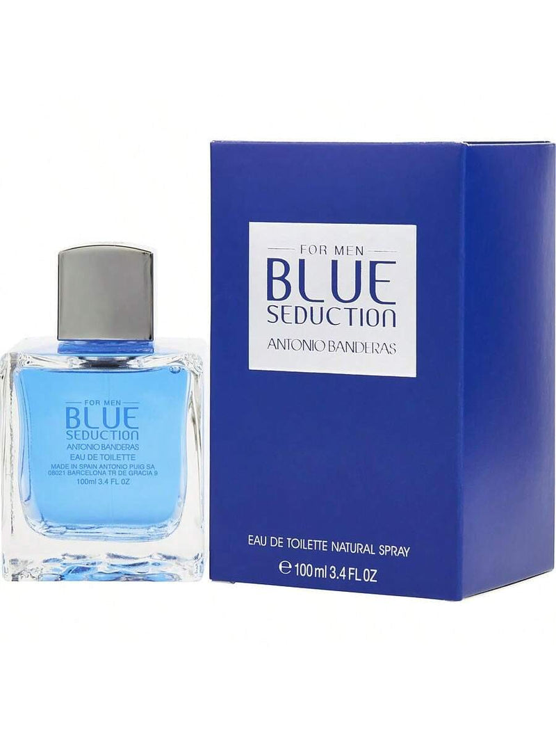 Blue Seduction by Antonio Banderas for Men - 3.4 oz EDT Spray