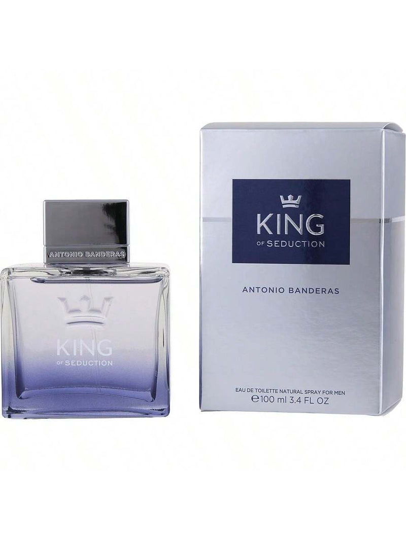 King of Seduction by Antonio Banderas Men Eau De Toilette Spray 3.4 oz