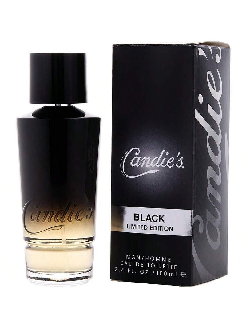 Candie's Black by Candies, 3.4 oz EDT Spray for Men