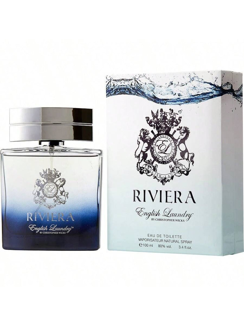 Riviera by English Laundry Men Eau De Toilette Spray 3.4 oz